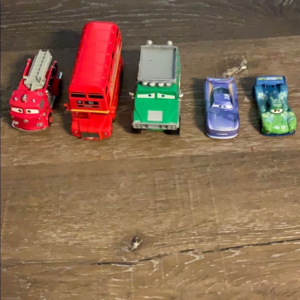 5 Cars from Cars Movies